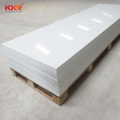 12mm 15mm Pure White Artificial Stone China Hanex Solid Surface Price
