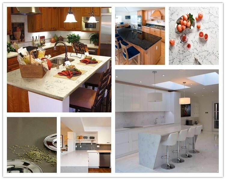 Carrara White Gracious Surface Artificial Quartz Stone