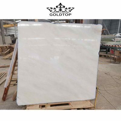 High End Rhino White Stone Marble Slabs Namibia White Marble Slab Public Bathroom Countertop