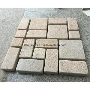 Tumbled Yellow Granite Paving Block