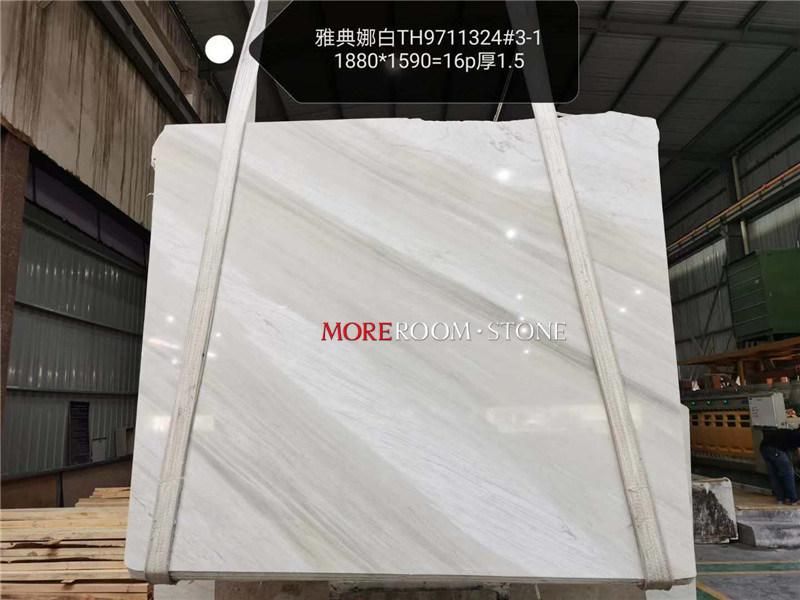 Star Hotel Lobby White Marble Flooring
