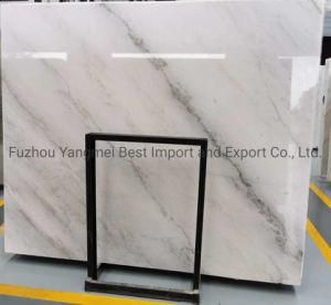 China Produce White Marble Granite Stone Slab Tiles for Countertop Strip Floor Tile Outdoor Wall Cladding