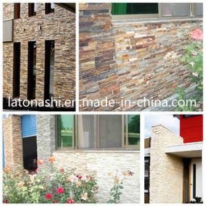 Black Slate/Yellow Wooden Slate/Rusty Slate/Copper Slate/Blue Slate Culture Stone for Wall