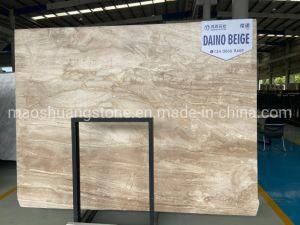 Daino Beige/ Dino Yellow Book-Matched Marble for Wall Floor Tile
