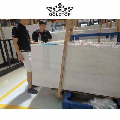 Best Price Bianco Dolomiti Stone Marble Slabs White Marble Slab Vanity Countertop Bathroom