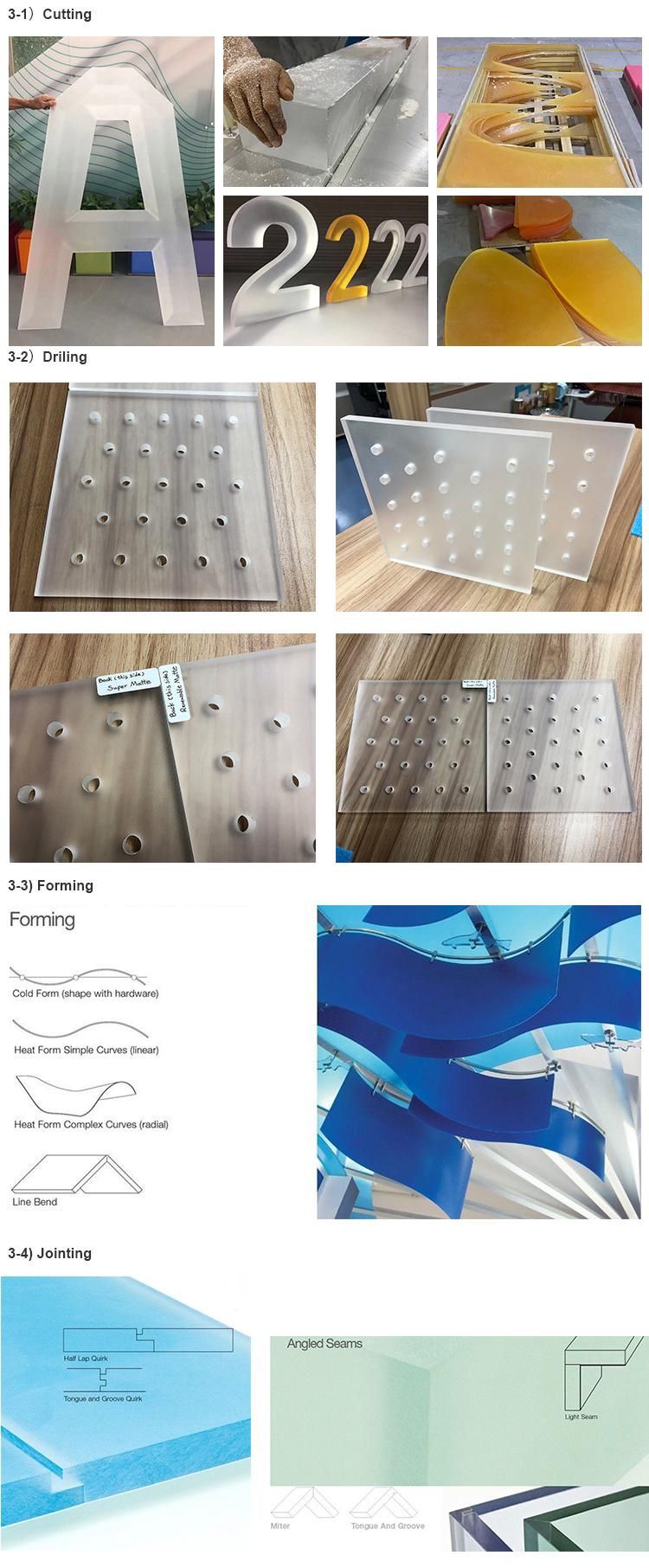 Lightweight Artificial Stone Marble Acrylic Resin High-Level Acrylic Panels for Hotel & Office Decor