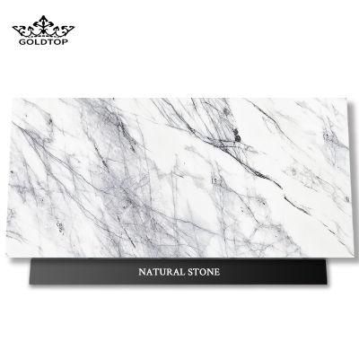 Building Material New York Natural Stone Bathroom/Kitchen Countertop Wall/Floor Tile Milas White Marble for Hotel