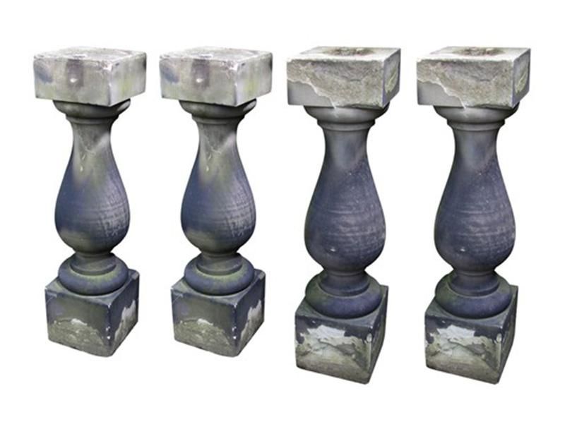 Natural Marble Granite Baluster Column Pillar Stone Column Pillar for Indoor/Outdoor Stair Decoration/Building