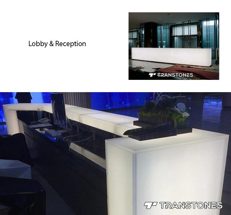 PMMA Sheet Translucent Colorful Customized Size Acrylic Light Box