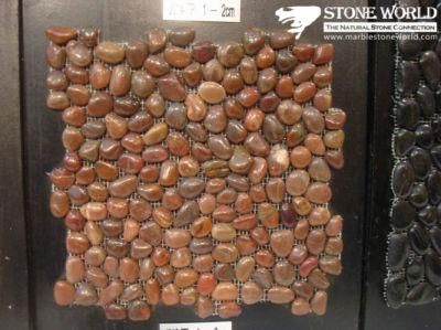 Landscaping Stone Natural Pebble Pebble on Mesh