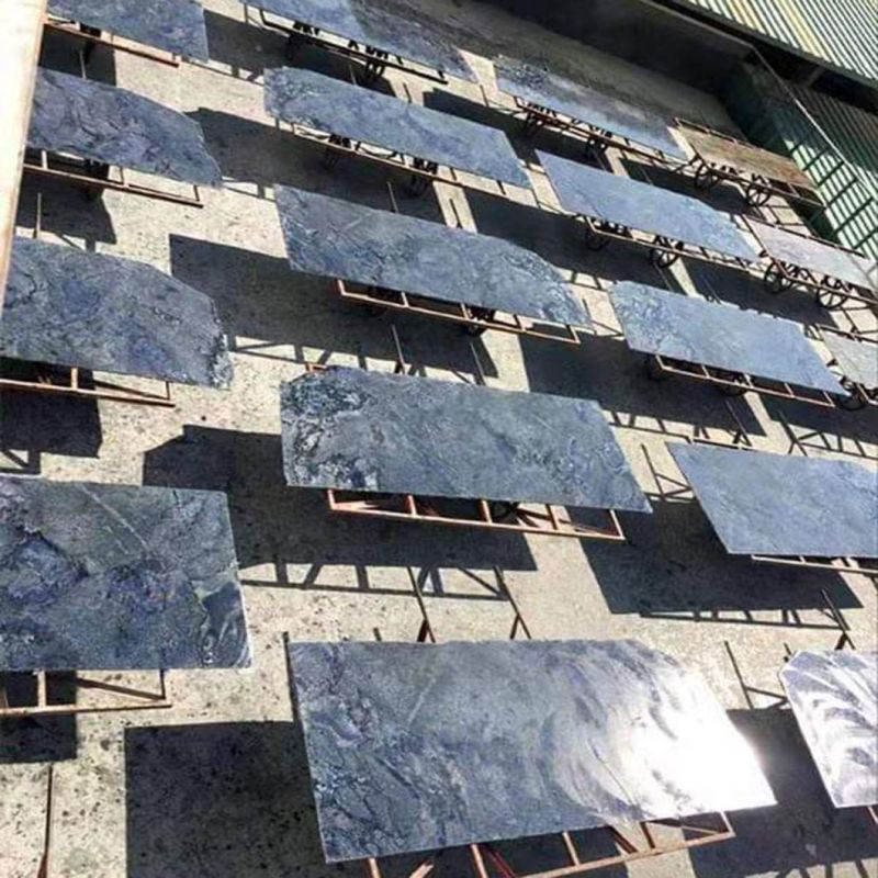 Beautiful Brazil Natural Blue Fantasy Granite Stone Blue Granite for Wall Slabs Tiles