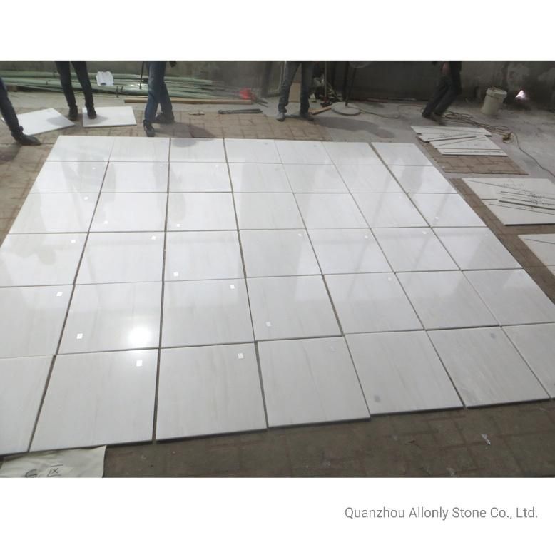 Mystery White Marble Floor Tile for Residential Commercial Project