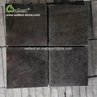 Building Material Black Pearl Granite Cobble Stone Paver, Floor Paving Stone