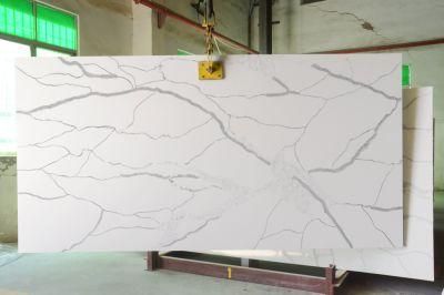 Marble Look Calacatta Artificial Stone Quartz Slab