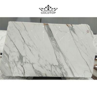 Kitchen Cabinet Countertops Calacatta White Island Worktop Wall Panels Tiles Tabletops Bathroom Vanity Natural Stone Marble Slab