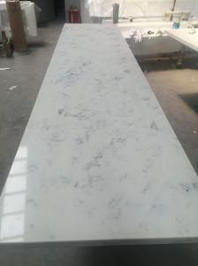 Carrara White Quartz-V117-Countertop Kitchen Worktops&Bar Top