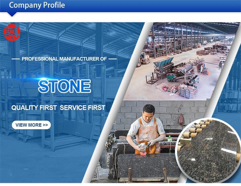 Grey and Litchi Surface Granite Use for Countertops and Pillars