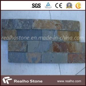 Rusty Yellow Culture Stone Slate for Wall Cladding and Roofing