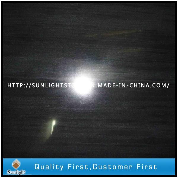 China Black Wooden Vein Marble Floor Tiles for Kitchen/Bathroom Decorative