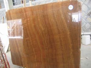 Wood Yellow Marble Slab and Tile