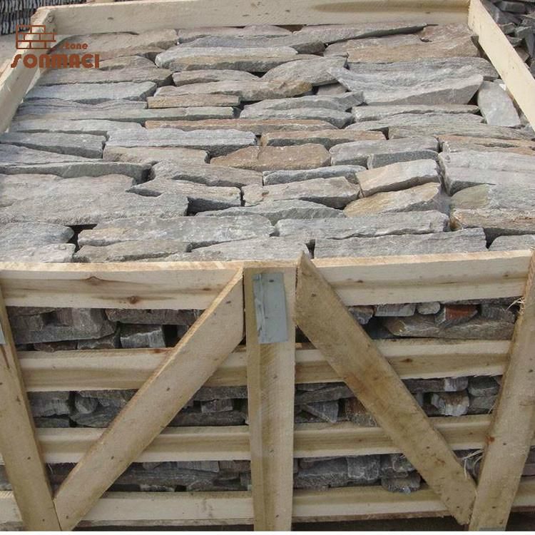 Natural Beige Slate Ledger Stone Veneer