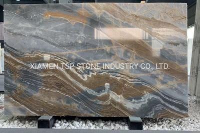 Luxury White/Black/Yellow/Silver/Beige/Blue/Grey Travertine/Limestone/Onyx/Quartz/Marble for Countertop/Flooring/Floor Paving Stone Slab/Tile