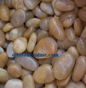 Yellow Pebble Wash Stone for Garden