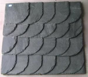 Natural Black Stone Roof Tiles Slate for Wall Cladding &amp; Flooring