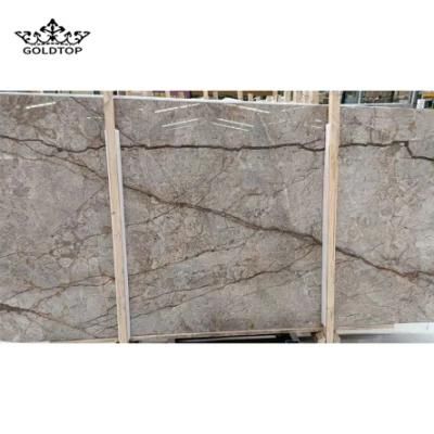 Grey Marble Vein Bathroom Vanity Wall Panels Kitchen Countertops Worktop Table Tops Natural Stone Slab Marble Island