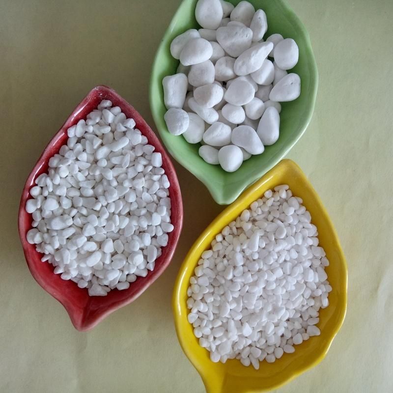 Supply White Pebbles/Cobbles Use for Garden Road