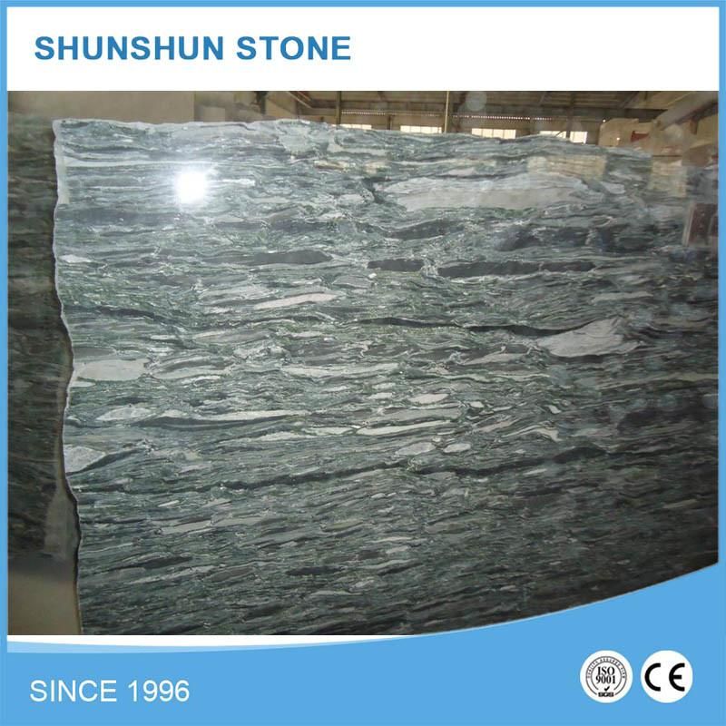 China Multicolor Green Marble Slabs for Wall and Flooring