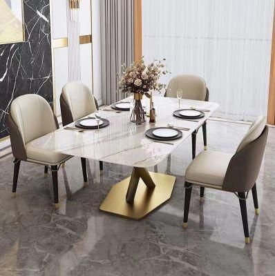 Modern Design Sintered Stone Customized Dining Table