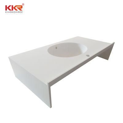 Well Polished Washroom Hotel Vanity Countertop