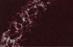 V210 Acacia Red Beans Veined Countertop/Artificial Stone for 5 Star Restaurant