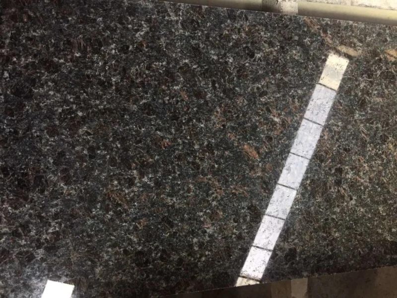 Brown Cheap Chinese Natural Stone Granite for Floor Tiles Slabs and Countertop