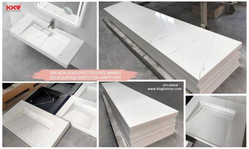 Pure Acrylic Solid Surface Slab for Sea Yacht Tables/Bar Table and Countertops