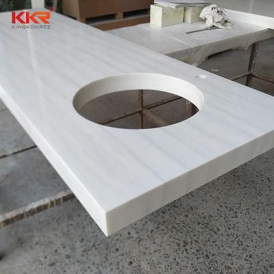 Large Size Solid Surface Precut Kitchen Countertop Vanity Coutertop