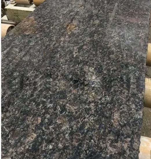 Black and Smooth Surface Granite with Color Is Gorgeous Use for Kitchen Countertops and Bathroom