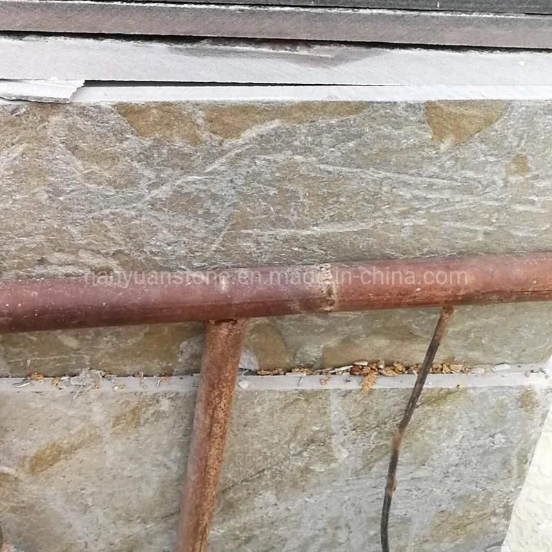 Natural Flamed Multicolor Red Quartzite Tile, Pool Stone Tile