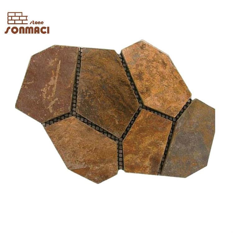 Garden Decoration Slate Flagstone Mats Paver