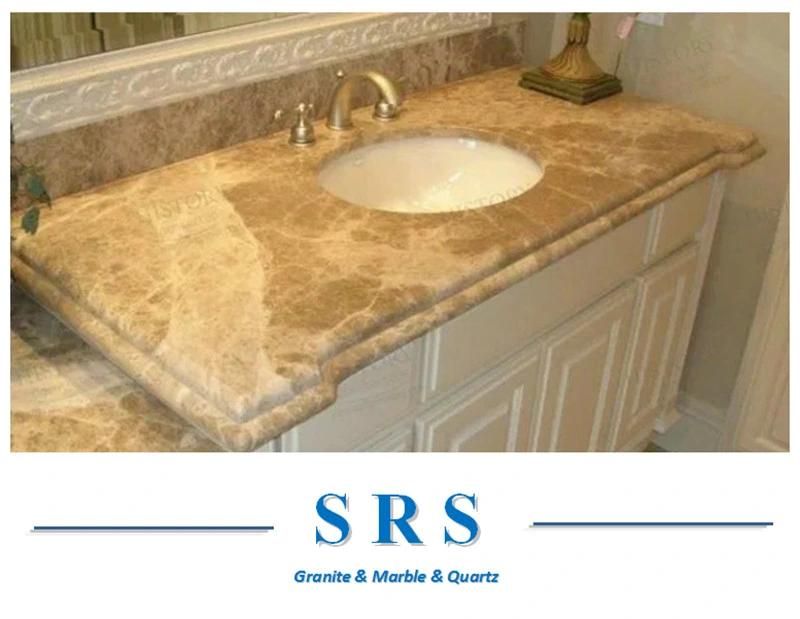 Light Emperador Marble for Countertops Vanity Tops Tiles