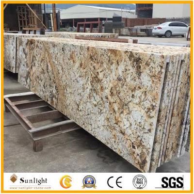Customize Natural Fantasy Gold Granite Kitchen and Stone Bathroom Countertop