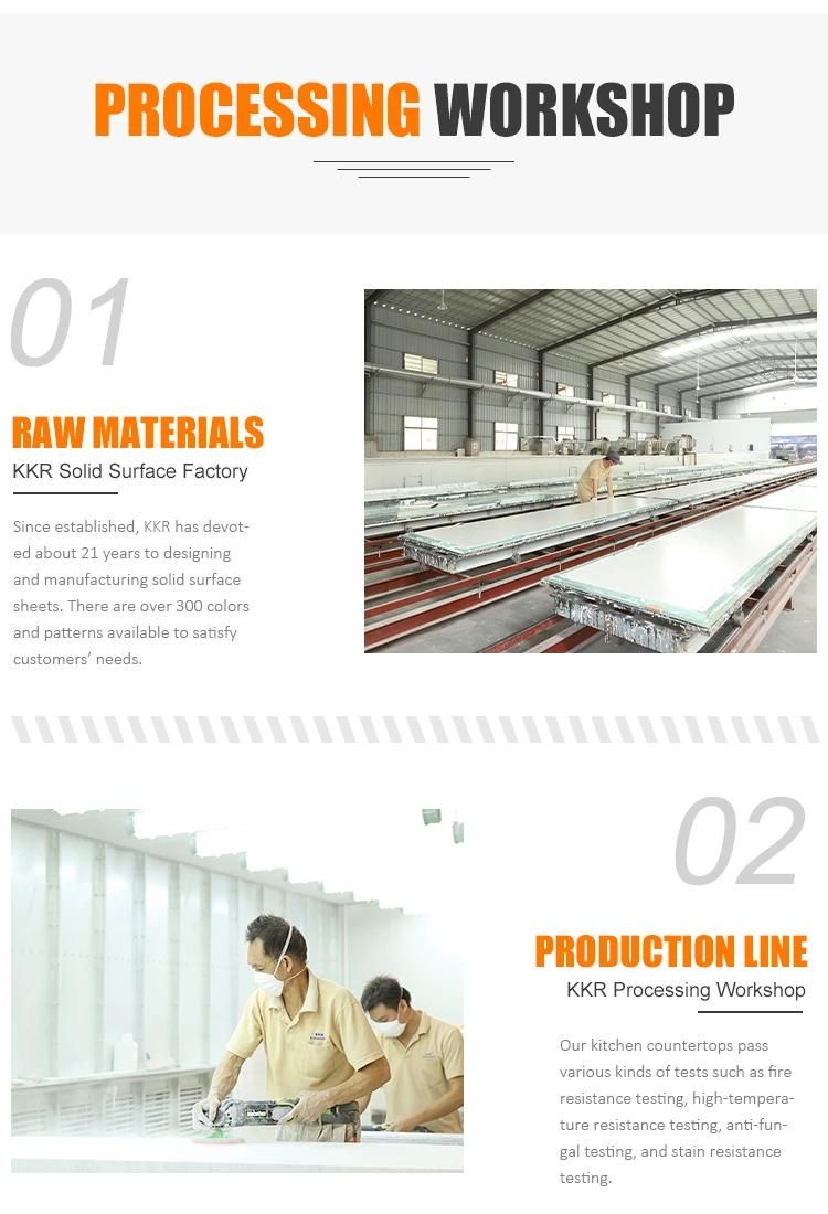 Artificial Marble Stone Kitchen Quartz Countertops