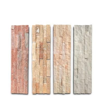 Different Color Crystal Natural Culture Wall Stone Zf-Sw-014