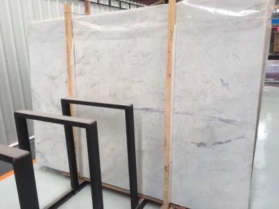 Nice New Volakas White Marble Slabs Customized Cut for Projects