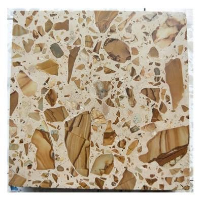 Various Styles Colorful Terrazzo Tiles Polished Flooring Tile Interior Decor