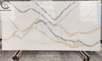 Customized Artificaial Quartz Large Slabs China Factory Quality Countertop Slabs