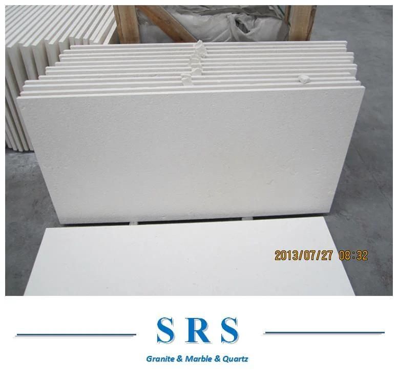 White Limestone Tiles for Wall/Floor with Good Quality