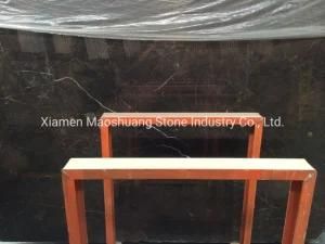 Quality Port Saint Laurent/Noir Saint Laurent Black Brown Gold Marble Slab