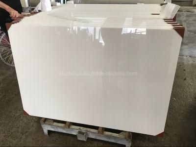 Nano White Artificial Marble Slab for Home Decoration/Project/Wall/Flooring Tile/Bathroom Countertop